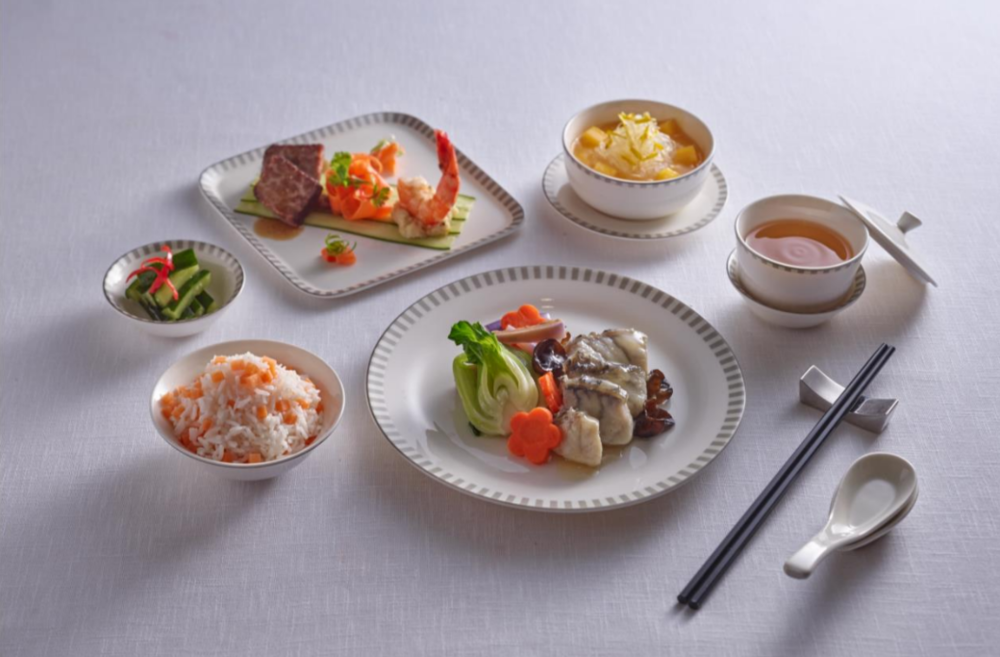 New Business Class meals in 2018.