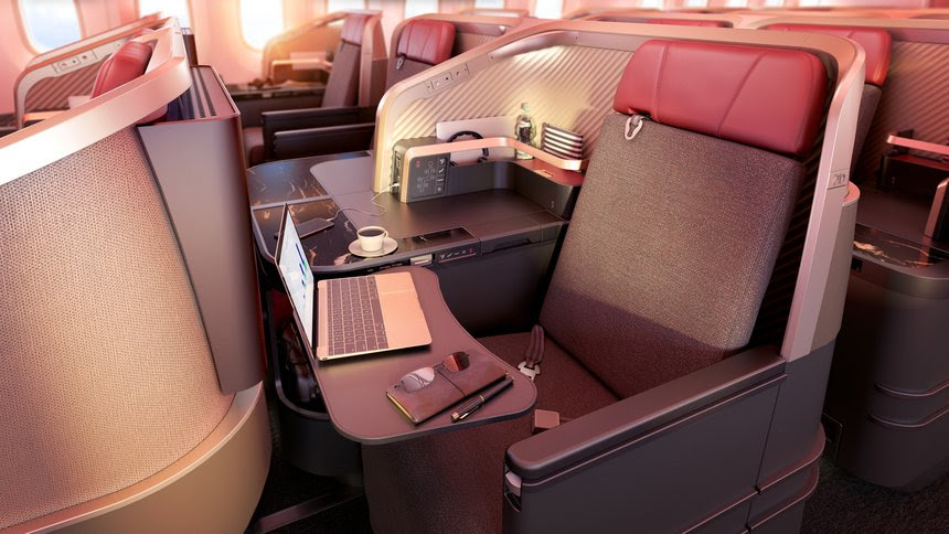 The Evolution of Business Class Seats. 