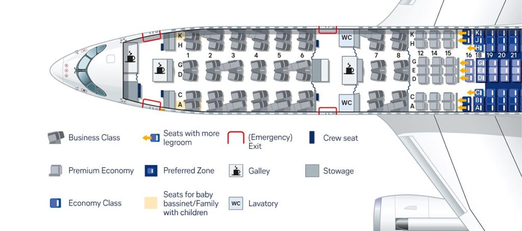 A Guide To New Lufthansa Business Class A350 - SkyLux Travel® Blog ...