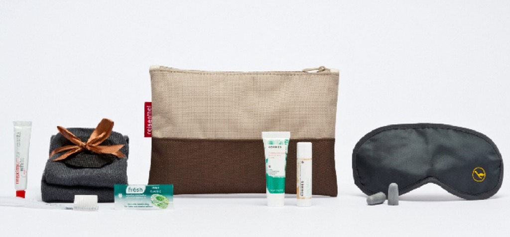 lufthansa business class travel kit