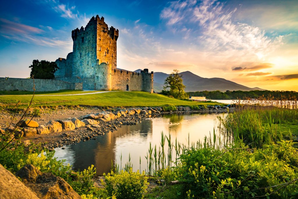 Ross Castle in Ireland