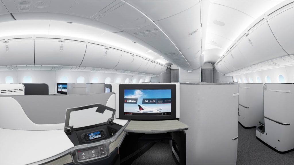 Air Canada Signature Cabin is the airline's Business Class for International Flights