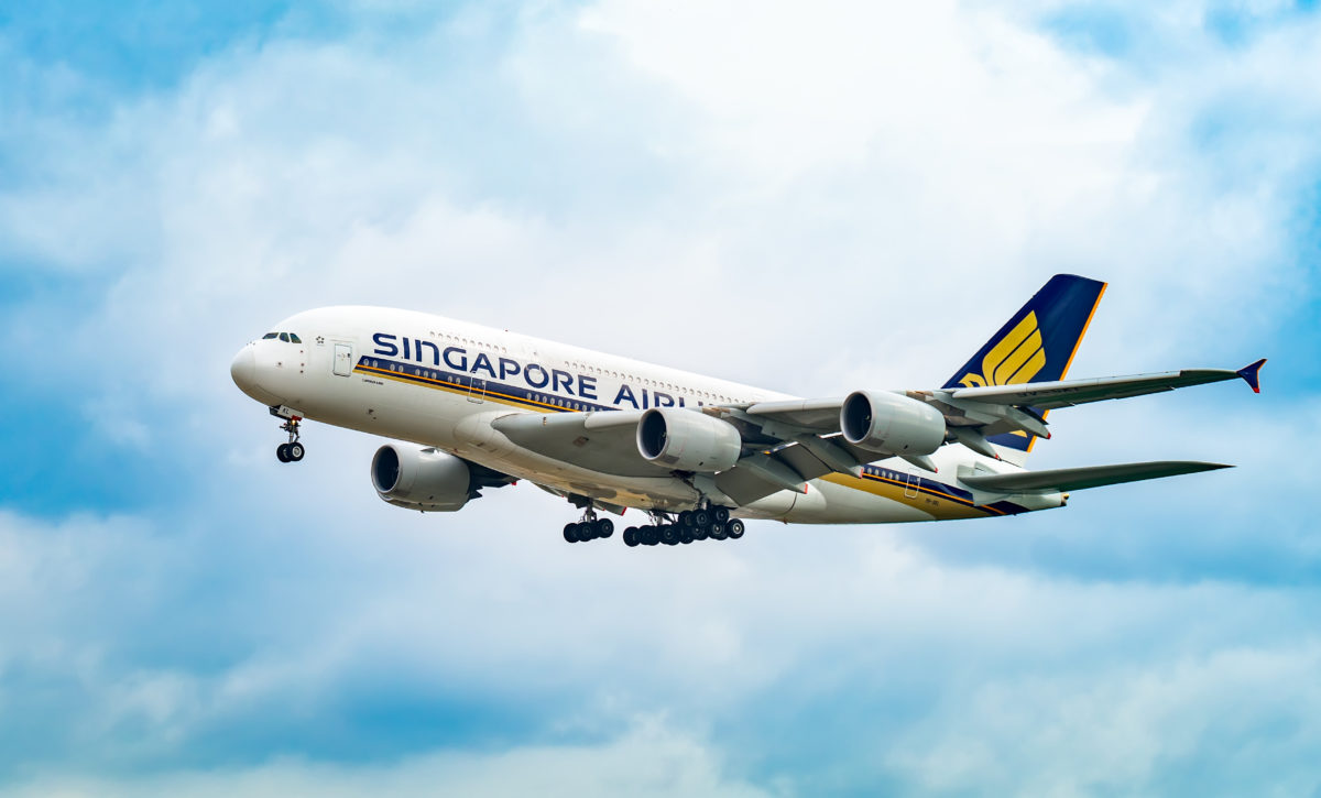 Singapore Airlines has flights to Changi Airport from Europe and North America