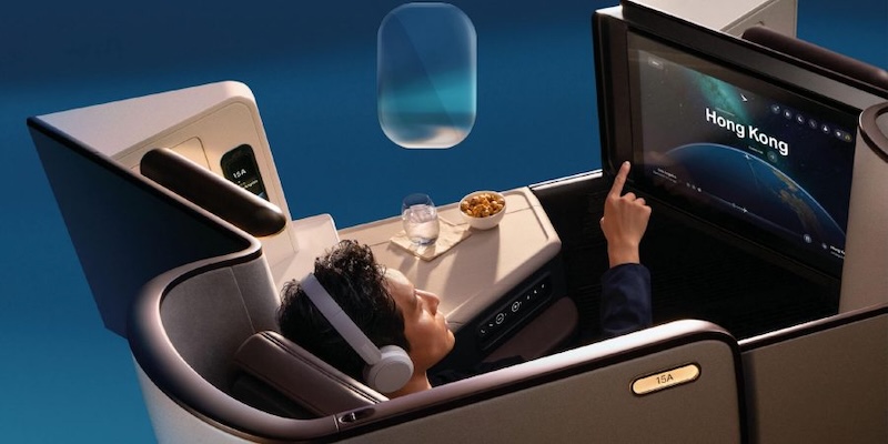 Cathay Pacific business class flights