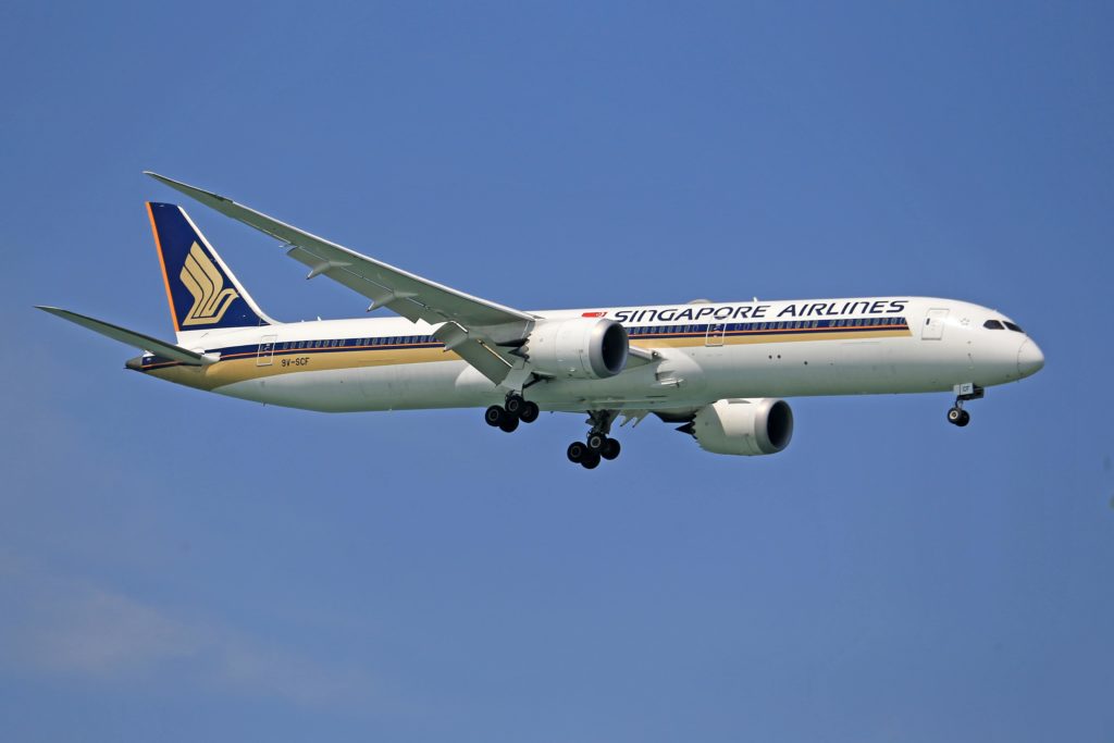 Singapore Airlines Business Class Flights