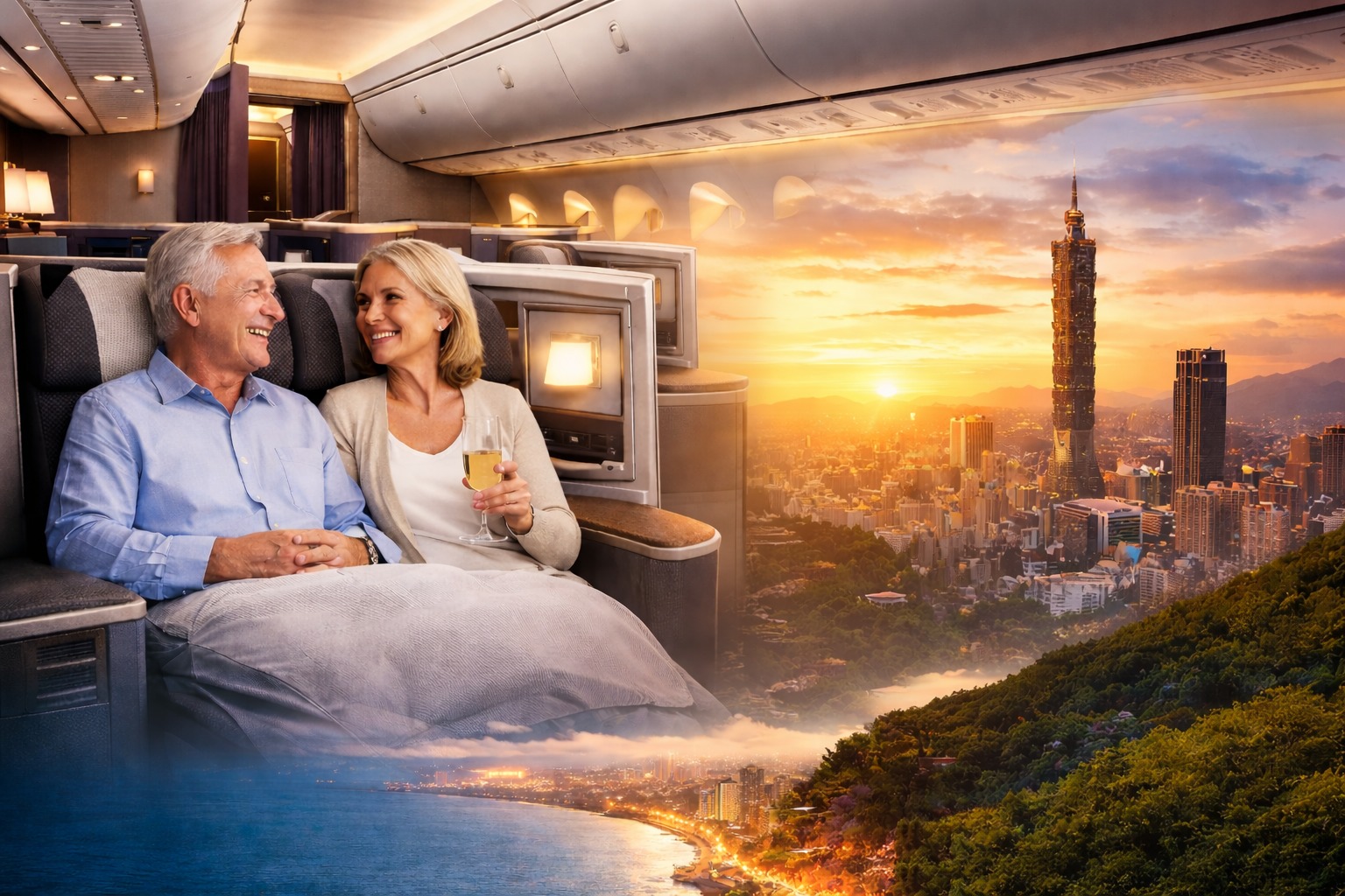 China Airlines Business Class Flights for Seniors