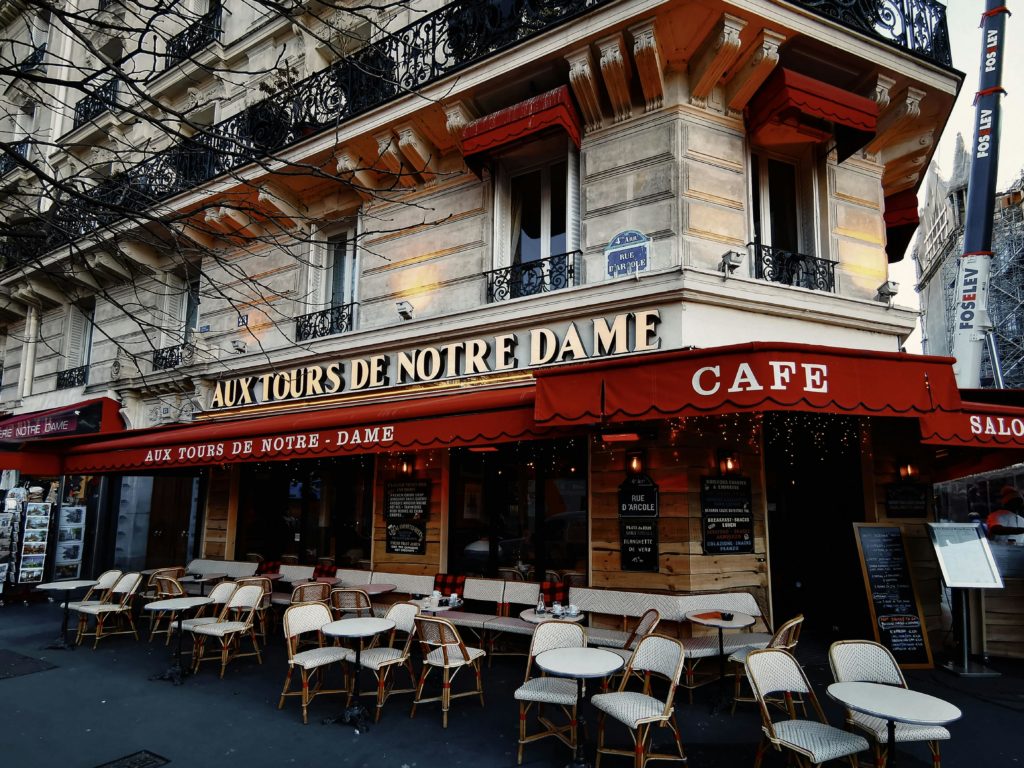Parisian cafés