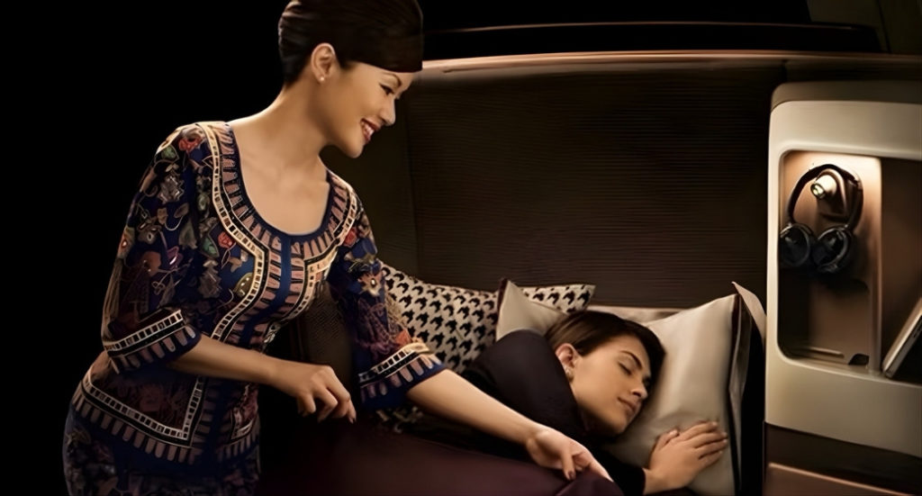 Singapore Airlines Business Class is Even More Comfortable