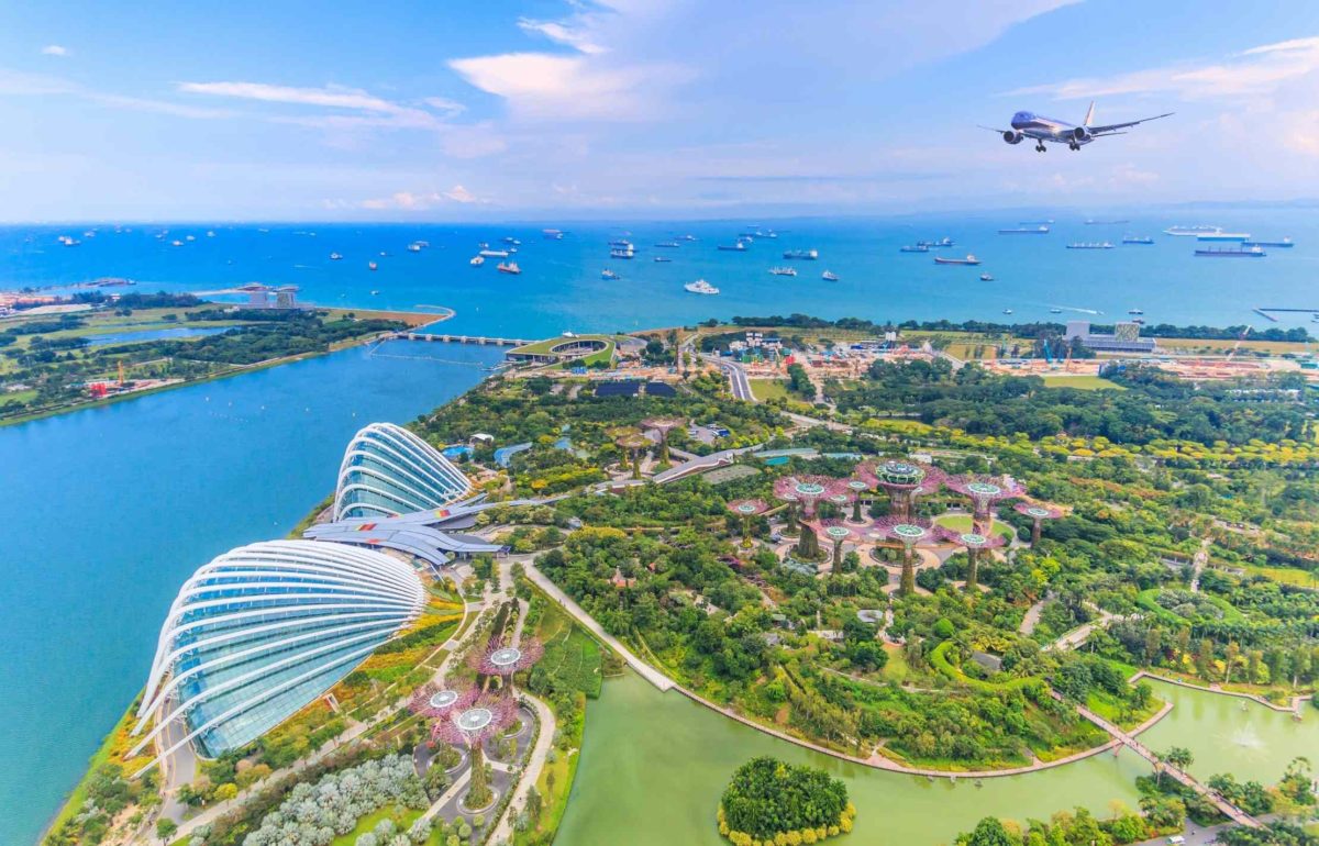 Business class flights to Singapore