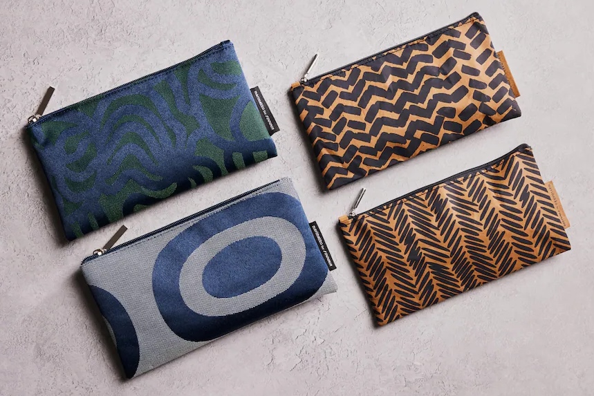 Four designs by Marimekko for Finnair Business Class