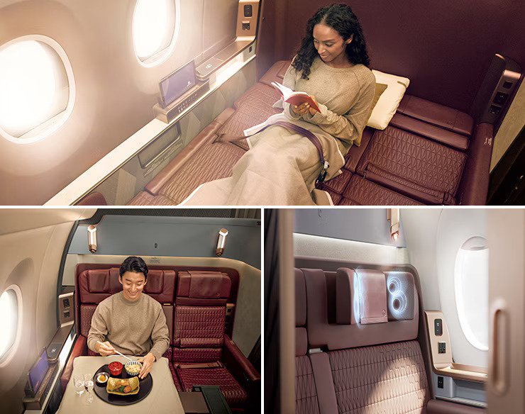 Business Class to Japan with JAL on the A350-1000