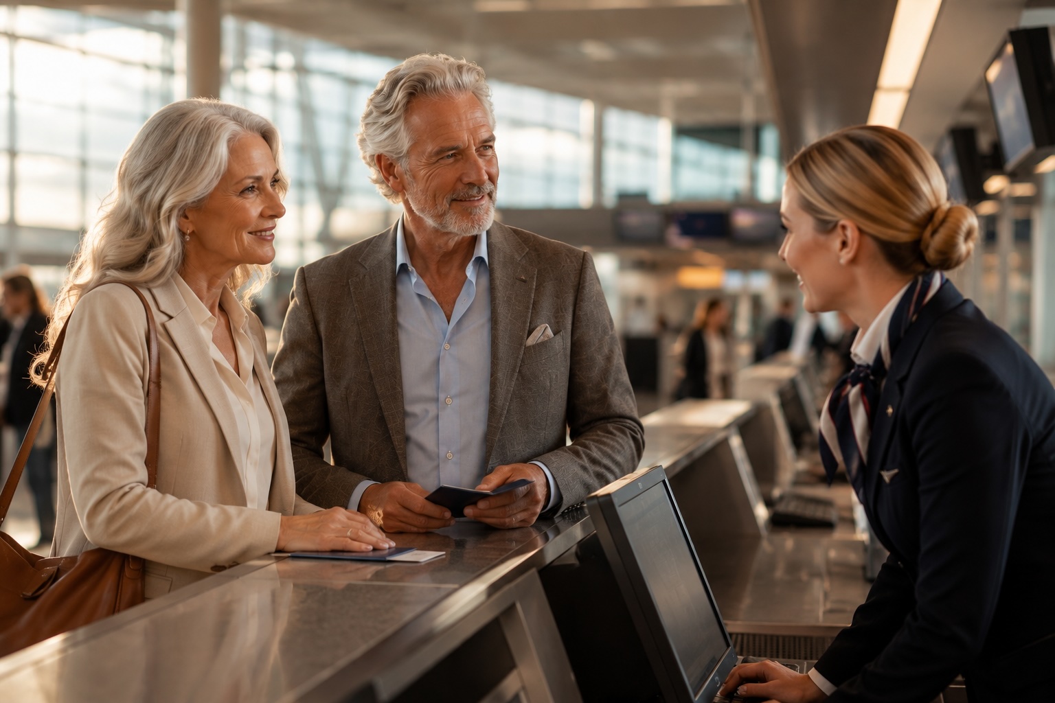 Airlines perks for seniors