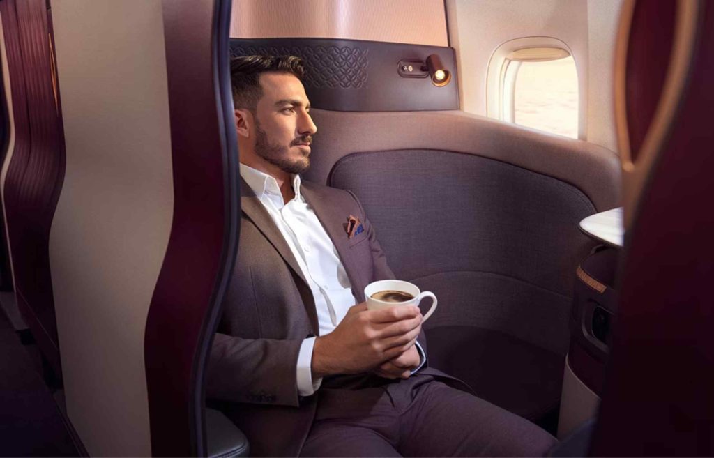 Most Private Business Class Seats: Qsuite