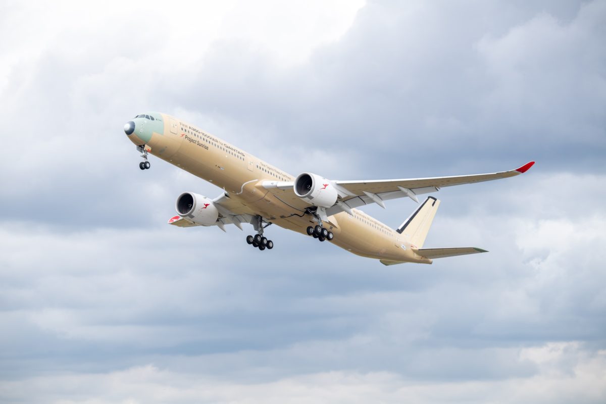 Qantas A350 Business Class