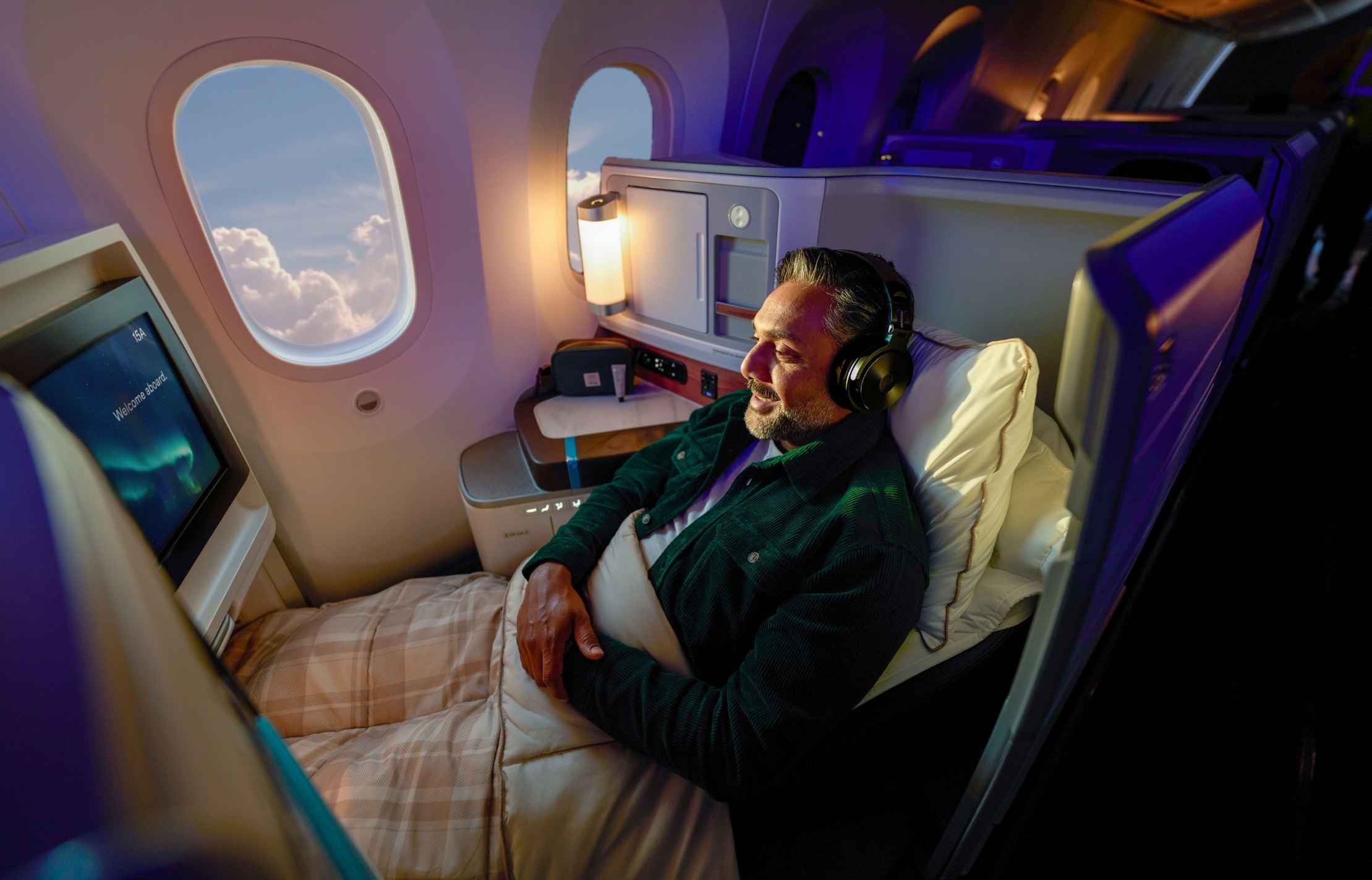 Alaska Airlines International Business Class