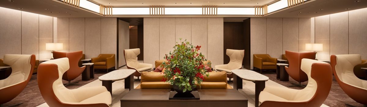 Japan Airlines First Class Lounge at Haneda Airport